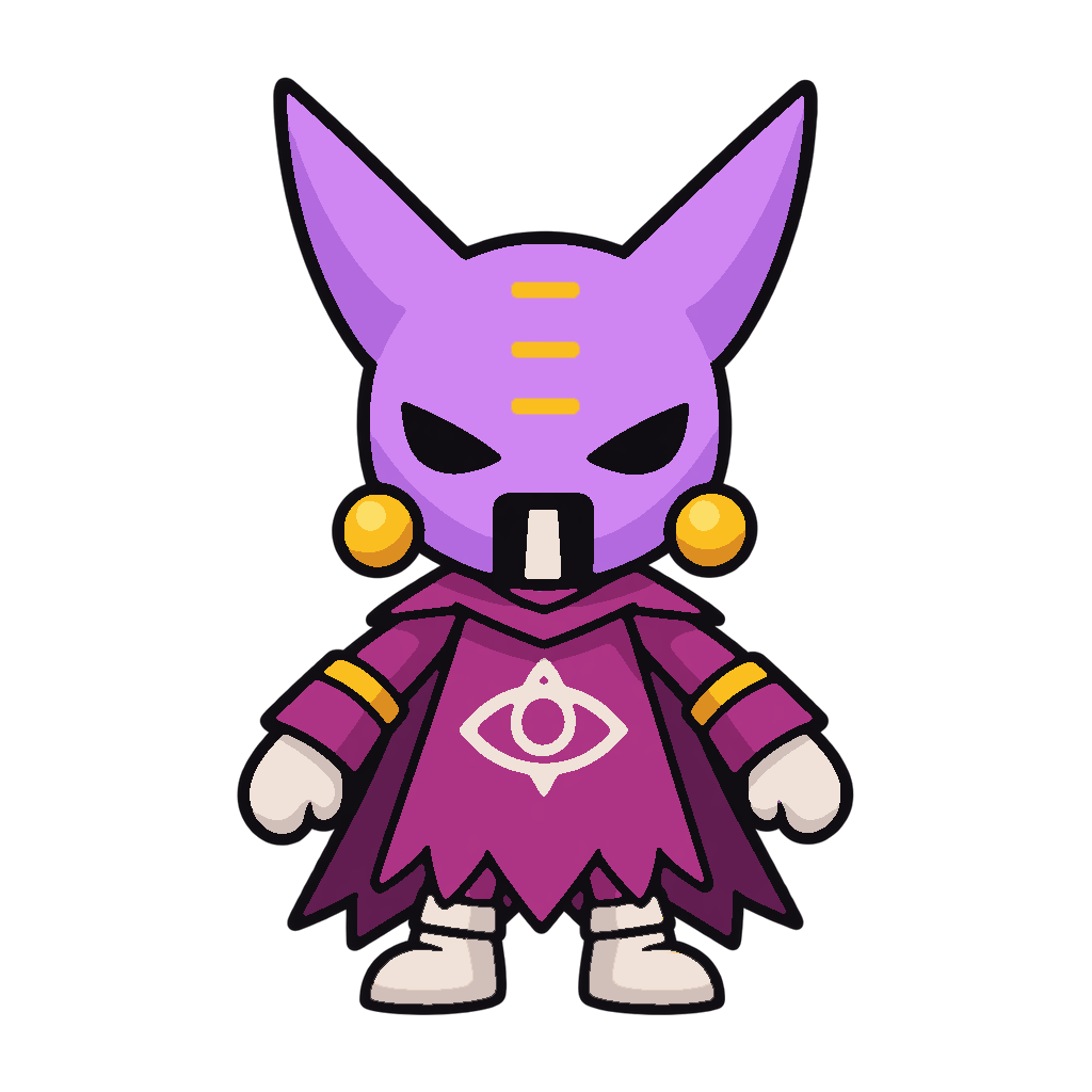 Purple masked mage